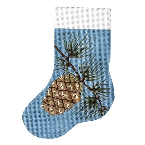 Pinecone Mini Stocking
