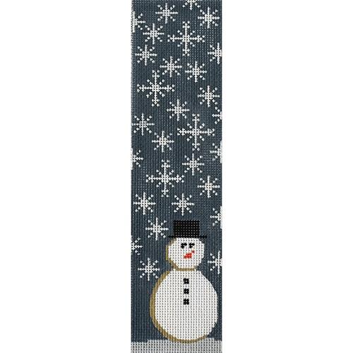 Snowman and Snowflakes Bookmark