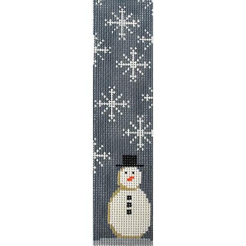 Snowman and Snowflakes Bookmark on 13