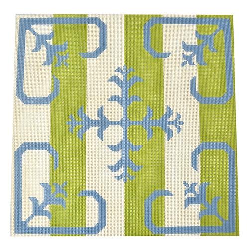 Stripe Scroll Pillow