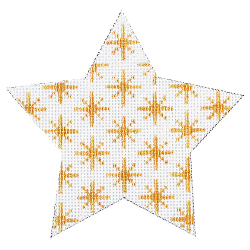 Lisa's Star Ornament - Gold