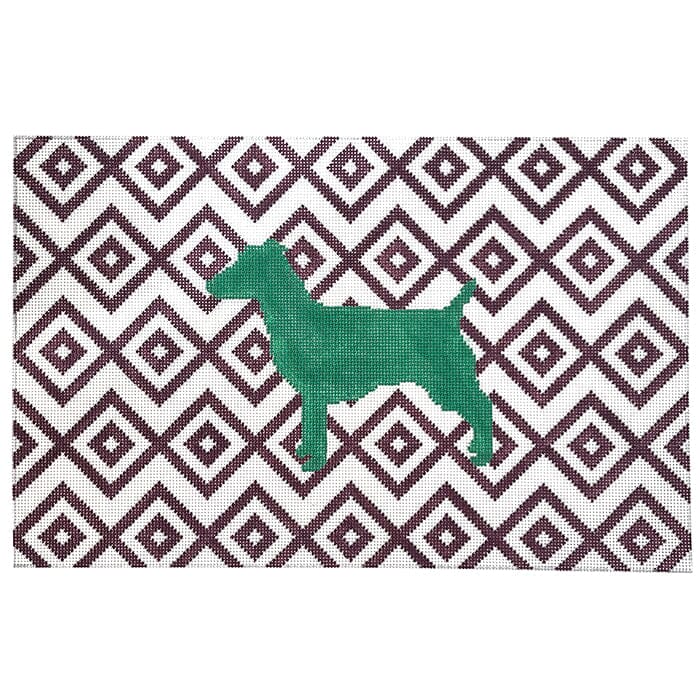 Jack Russell Turquoise and Magenta