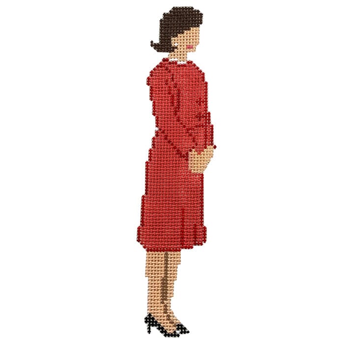 Jackie in Red