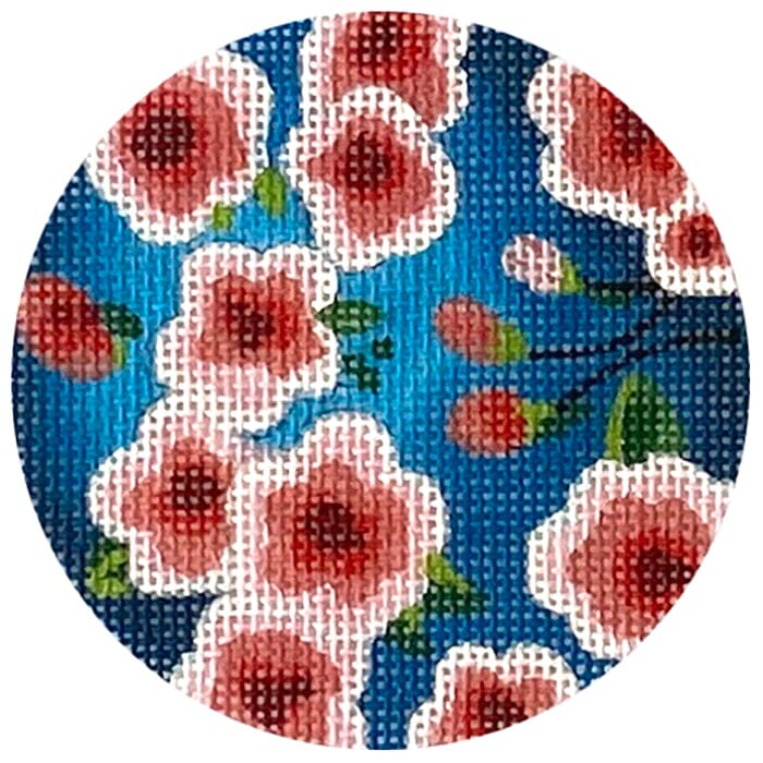 Japanese Cherry Blossoms Round