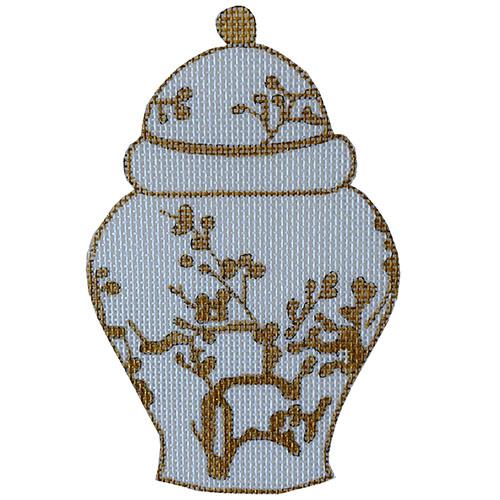 Ginger Jar - Gold Berries