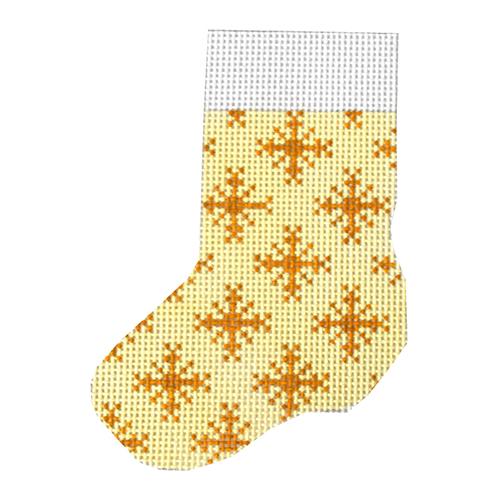 Snowflakes Mini Stocking