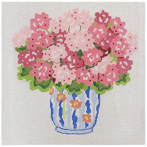 Pink Summer Geraniums