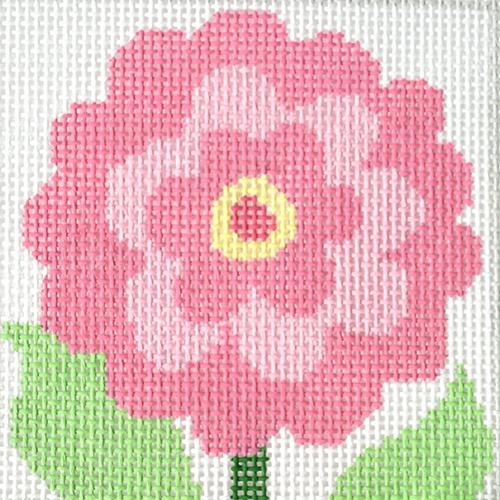 Simple Flower Coaster - Zinnia