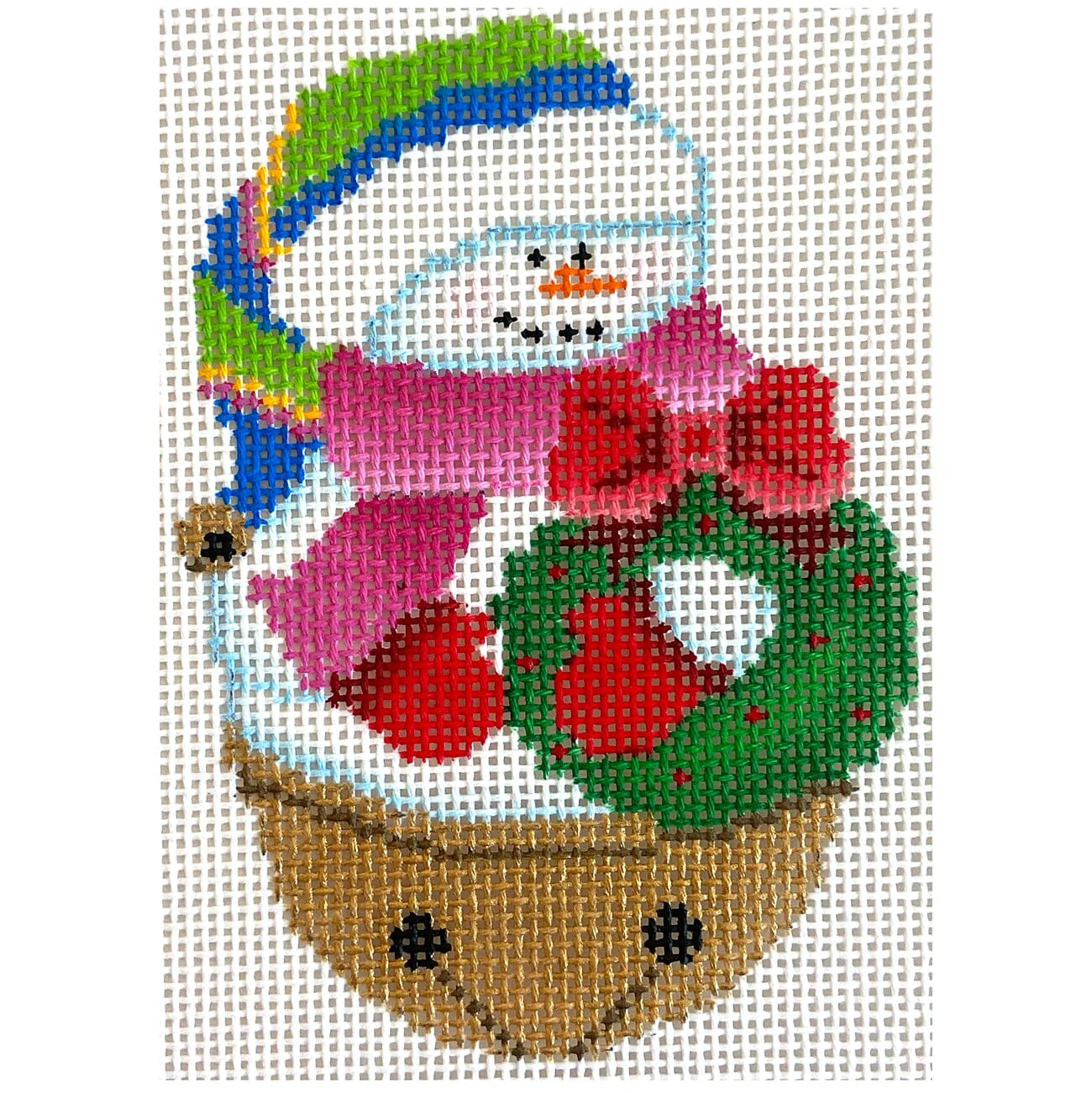 Jingle Bell Snowgirl, Wreath