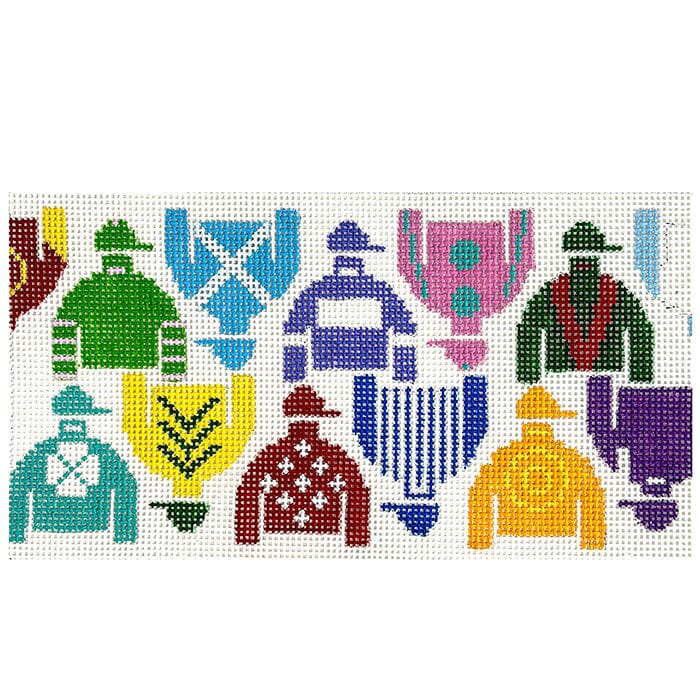 Jockey Silk Collage 3x6 Insert