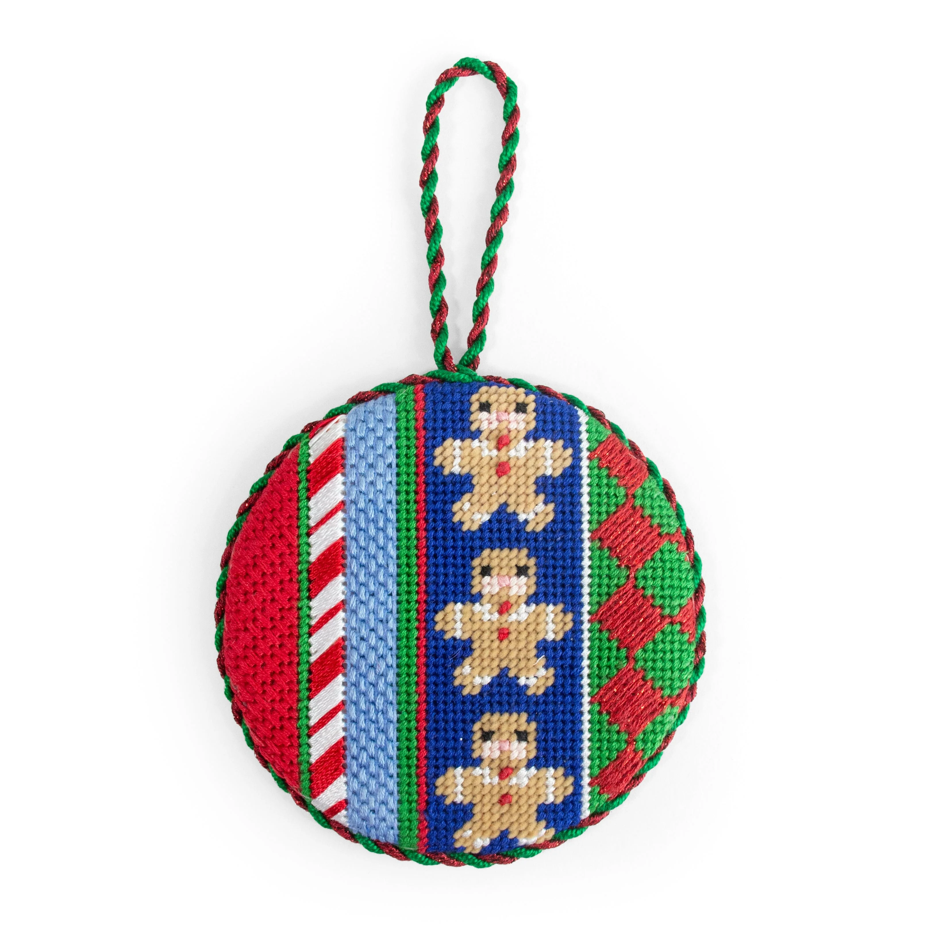 Jolly Stripe Gingerbread Round Kit