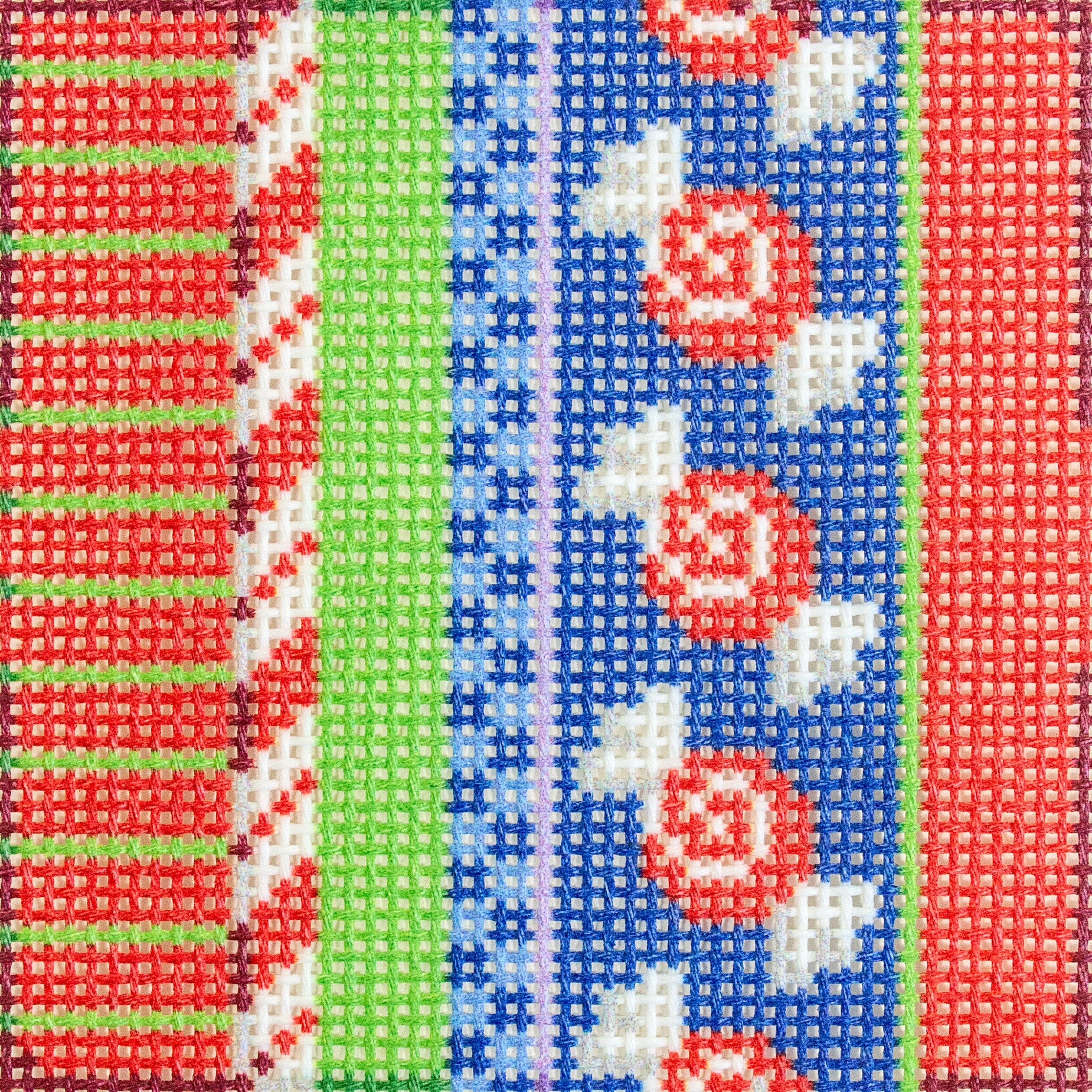 Jolly Stripe Swirl Candy Coaster