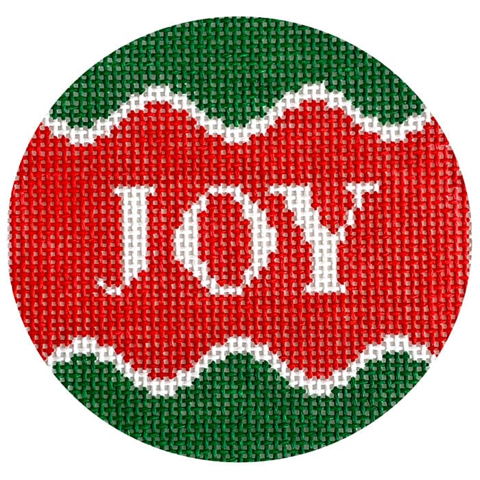 Joy Round Red & Green