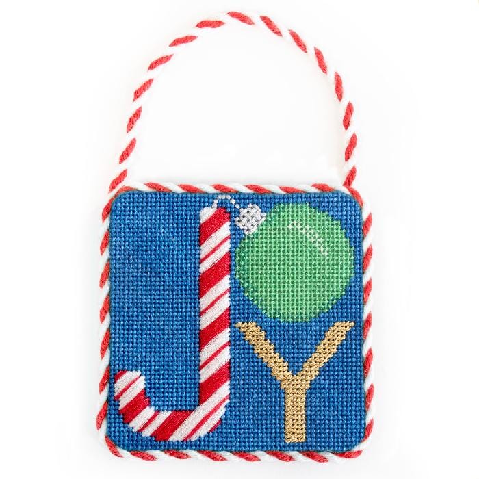 "Joy" Square with Stitch Guide