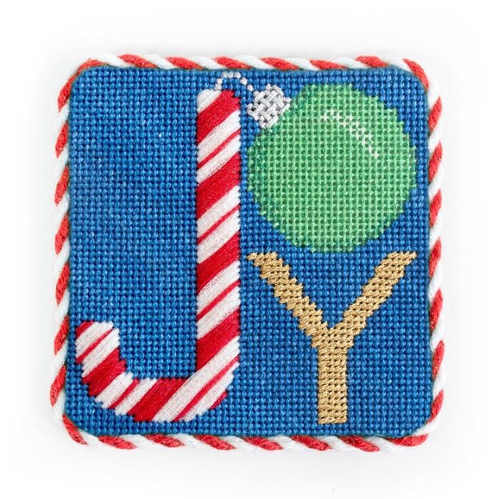 "Joy" Square with Stitch Guide - Image 2