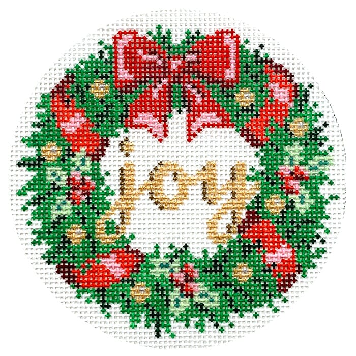 Joy Wreath Ornament