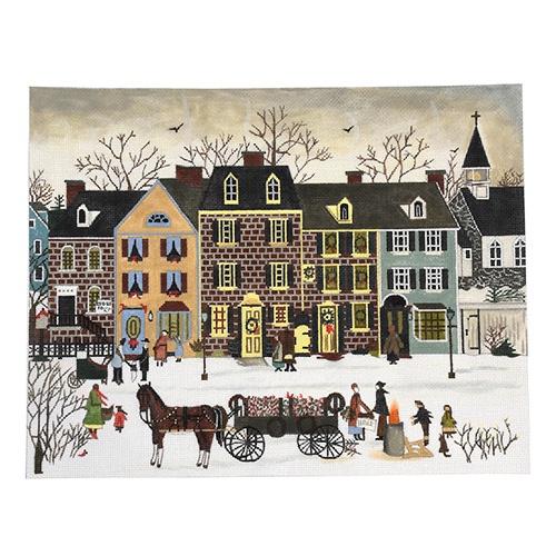 American Folk Art: Christmas on Beeker Street