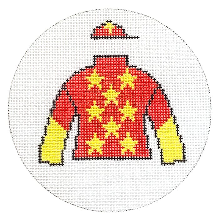 Justify Jockey Silks Ornament