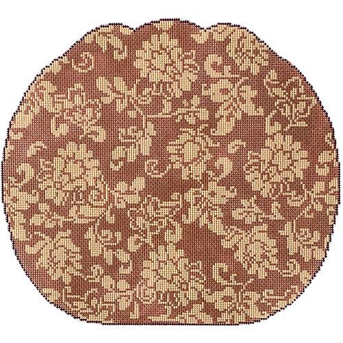 Karen's Damask 2 Piece 3D Pumpkin