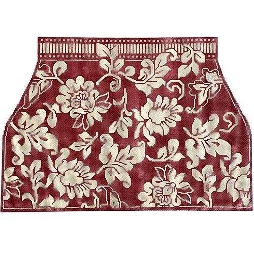 Karen's Red Damask 4-Piece Tote Bag