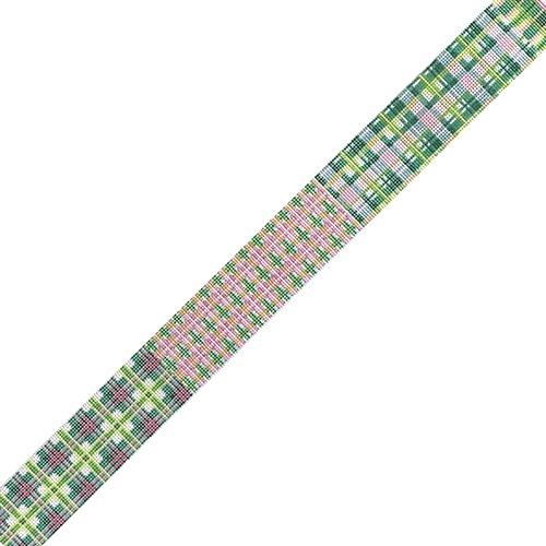Belt - Madras Patchwork - Pink/Green