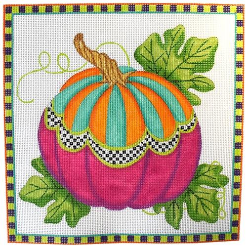 Funky Pumpkin Square #1