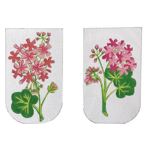 Glasses Case - Geraniums - Pink