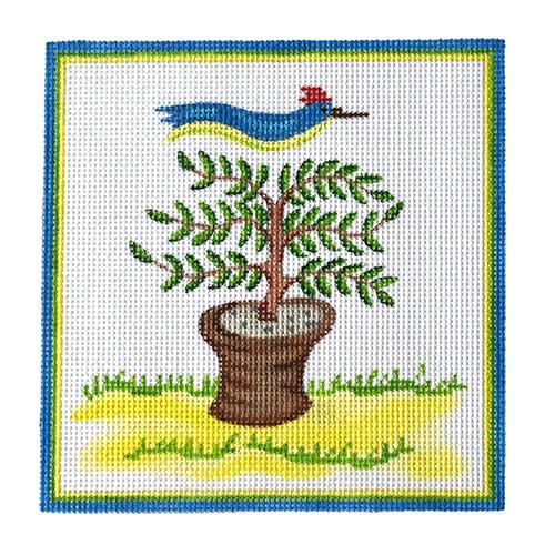 Insert - Bird in Topiary