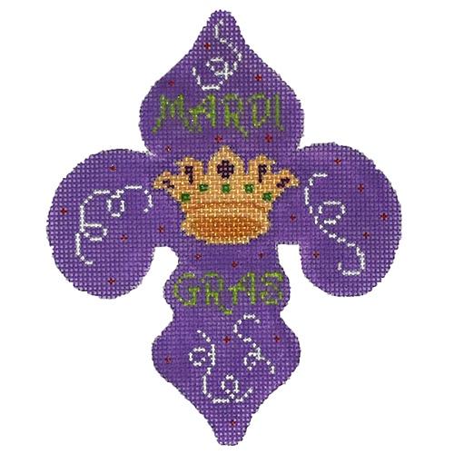 Mardi Gras Mini Fleur De Lys
