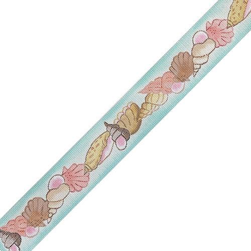 Wide Belt - Mixed Shells on Caribbean