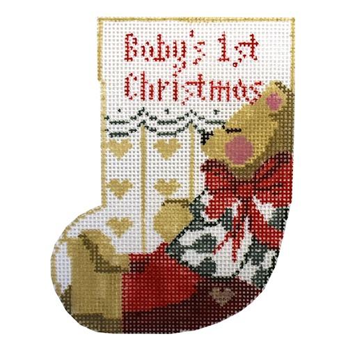 Baby's 1st Christmas Mini Stocking