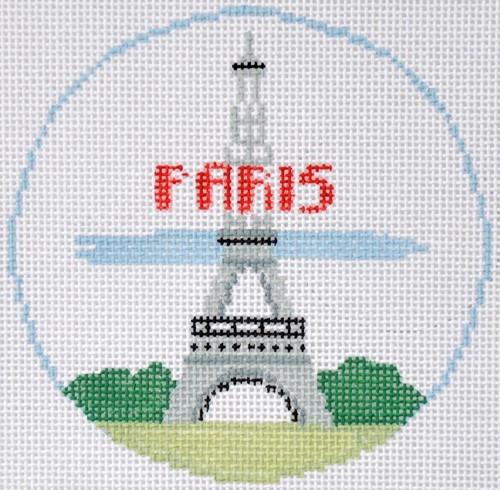 Eiffel Tower, Paris Round