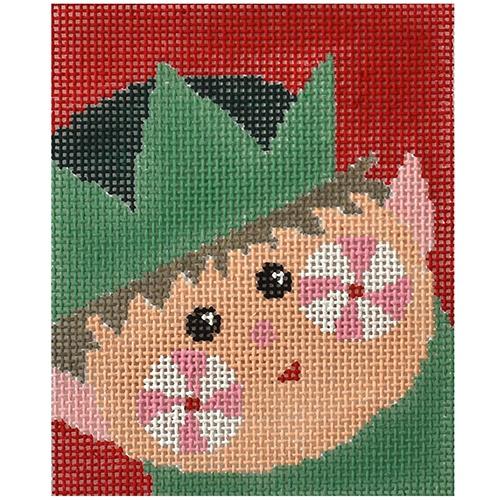 Elf Treat Bag with Peppermint Insert