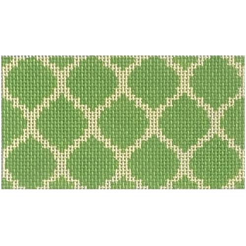 Inserts - Quatrefoils - Green on Lime