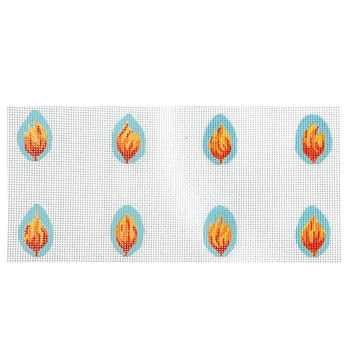Tree of Life Menorah Set - Blues & Silvers - Image 2