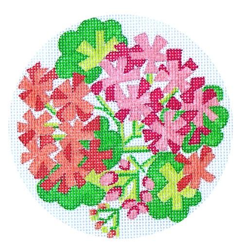 Pink & Salmon Geraniums