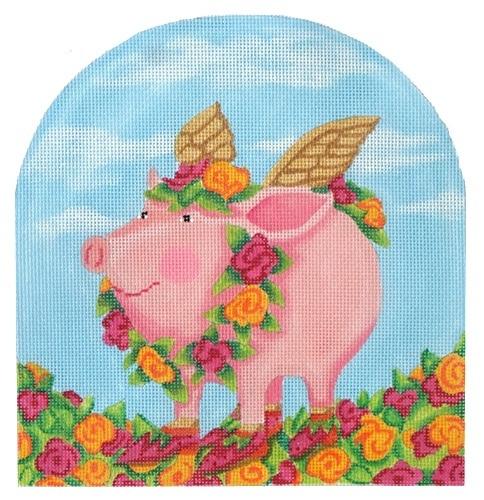 Patience Brewster Rose Flying Pig