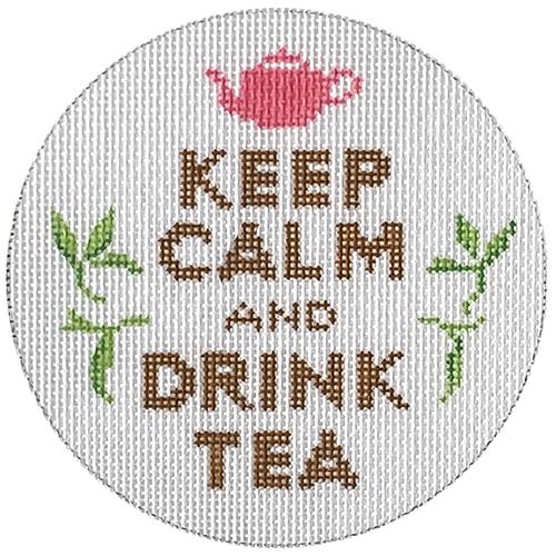 Keep Calm and Drink Tea Round