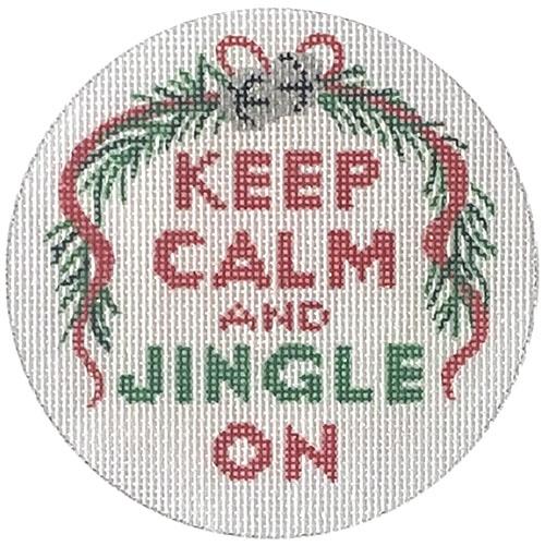 Keep Calm and Jingle On Round