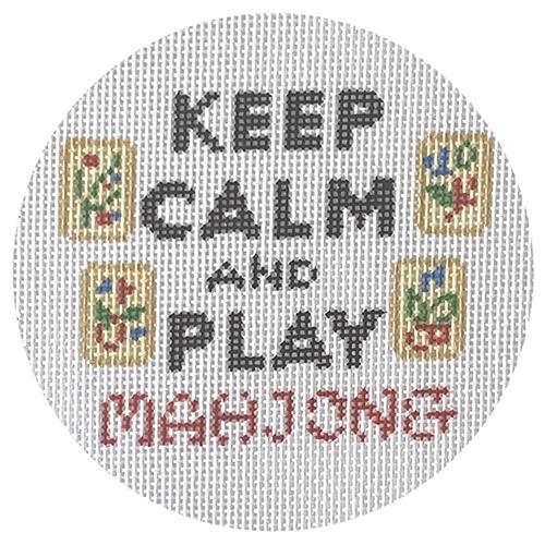 Keep Calm and Play Mahjong Round