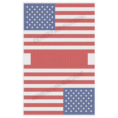 American Flag Clutch