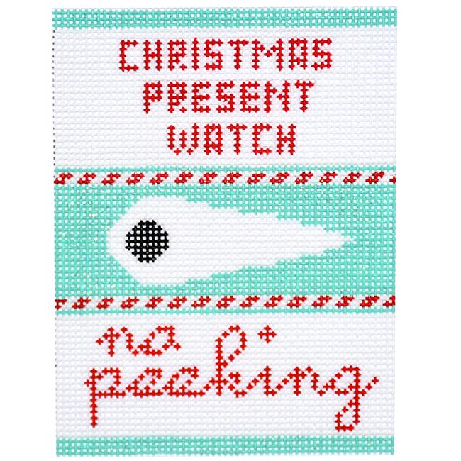 Christmas Present Watch Ornament