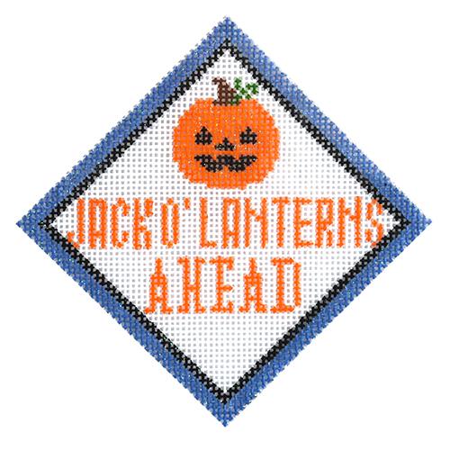 Jack O' Lanterns Ahead Ornament