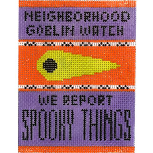 Neighborhood Goblin Watch Ornament