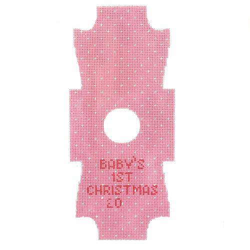 Onesie Baby Pink Ornament