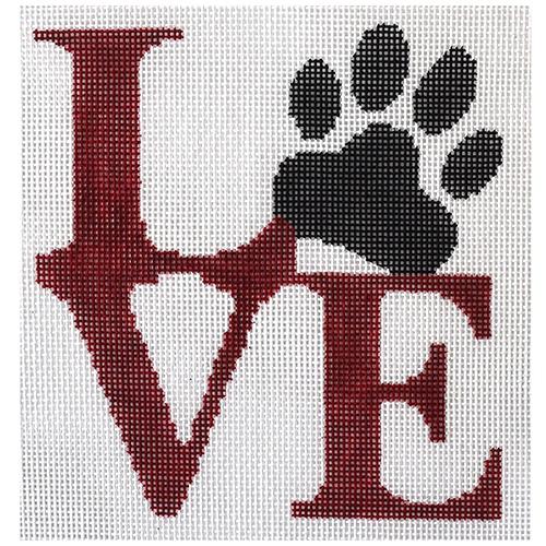 Love Paw - Red and Black