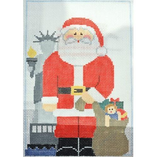American Traditional Santa