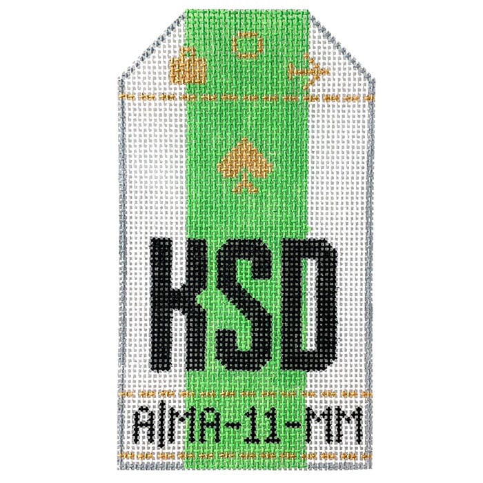 Karlstad KSD Retro Travel Tag
