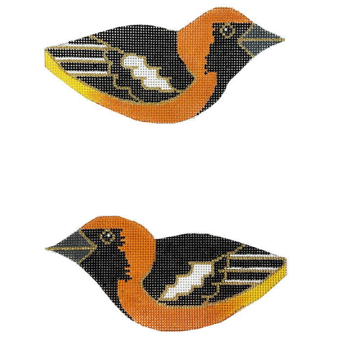 Oriole 2-Sided Clip-On