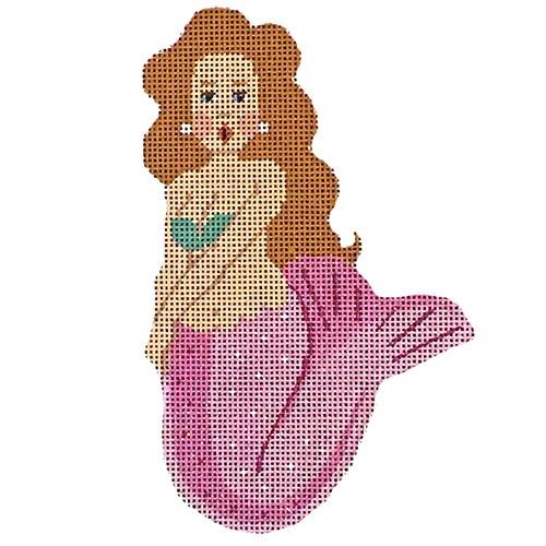 Pink and Turquoise Mini Mermaid